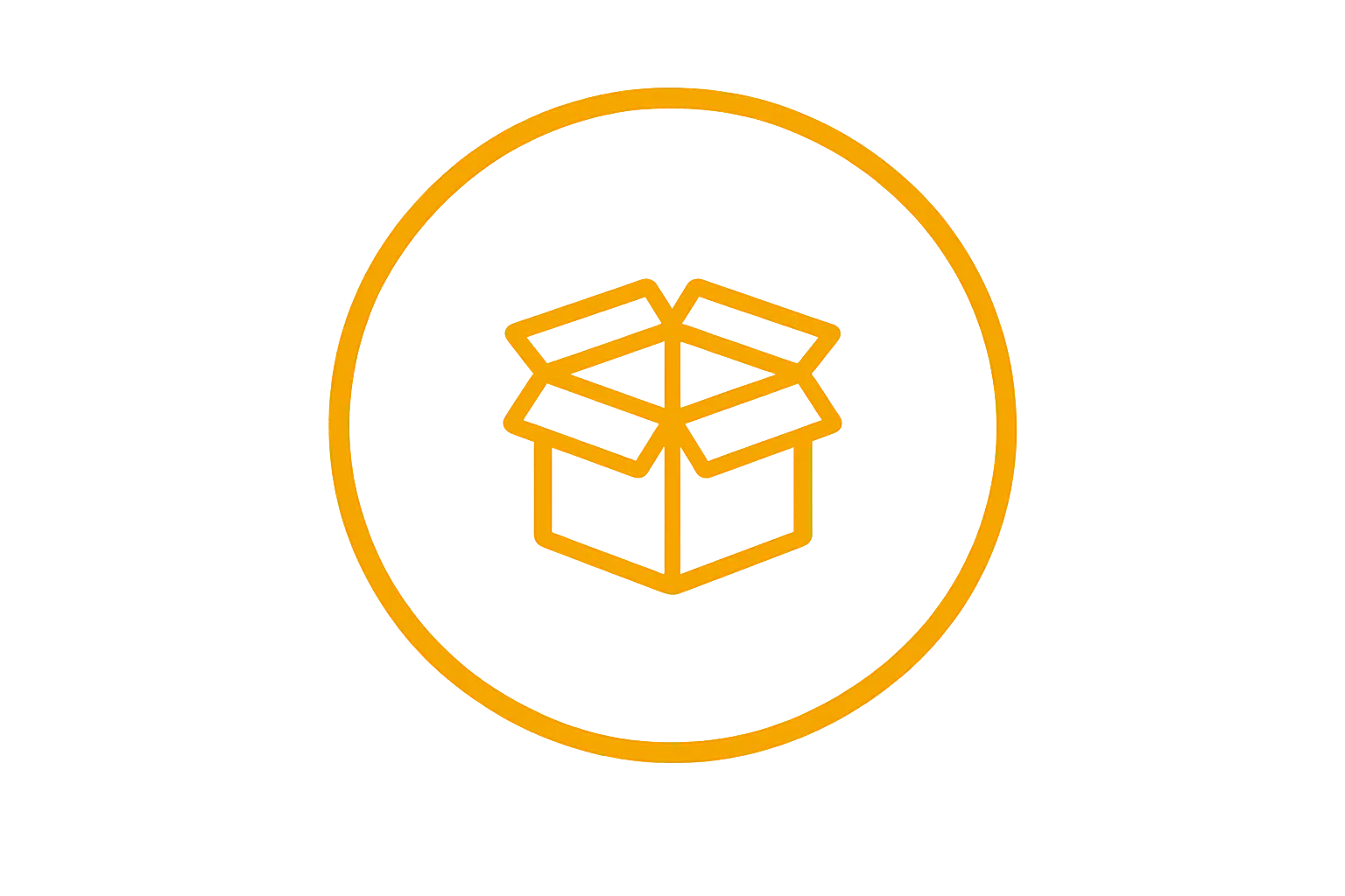Packaging process icon